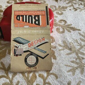 Matchbook Cover Basic Tool Industries INC Advertising - Los Angeles, California